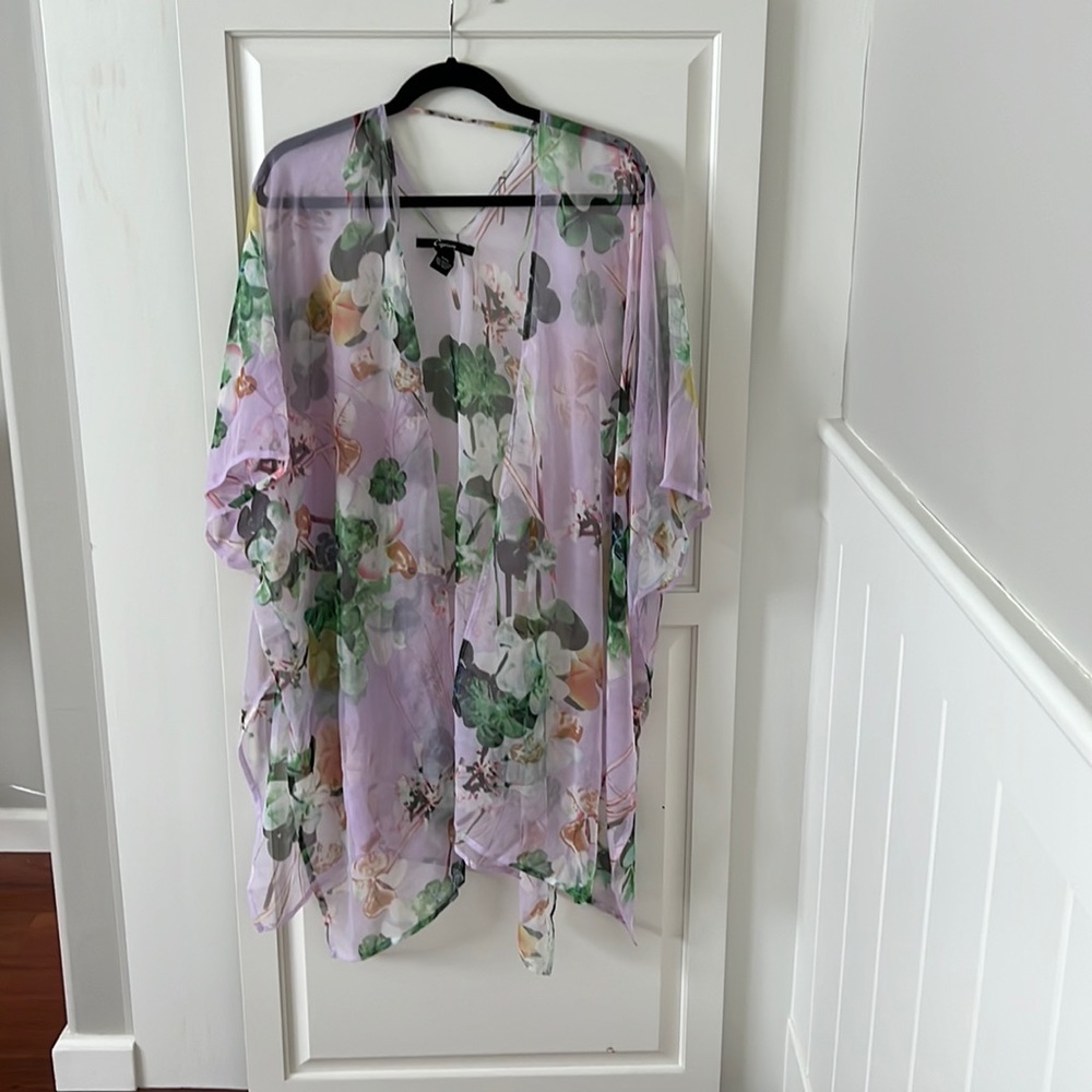 Floral cover up